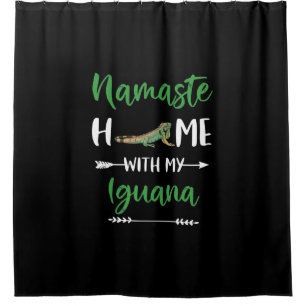 Namaste Home With My Iguana Funny Iguana And Yoga