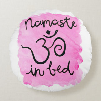Namaste in Bed Pillow