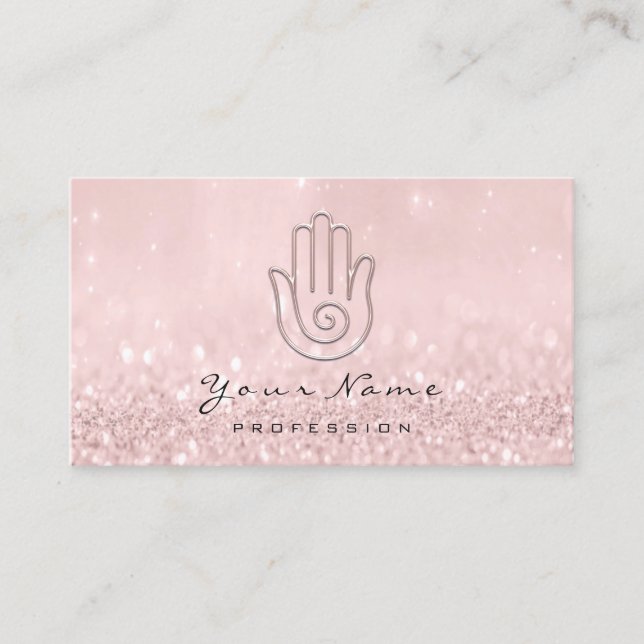 Namaste Joga Reflexology Massage Appointment Card (Front)