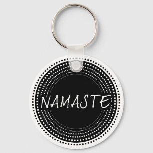 Namaste Keychain