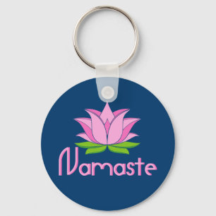 Namaste Keychain