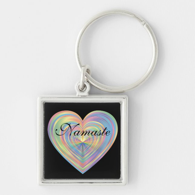Namaste Keychain (Front)
