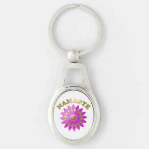 Namaste Keychain