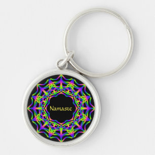 Namaste Keychain