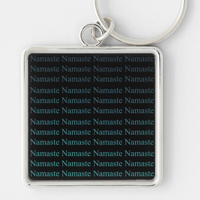 Namaste Keychain (Front)