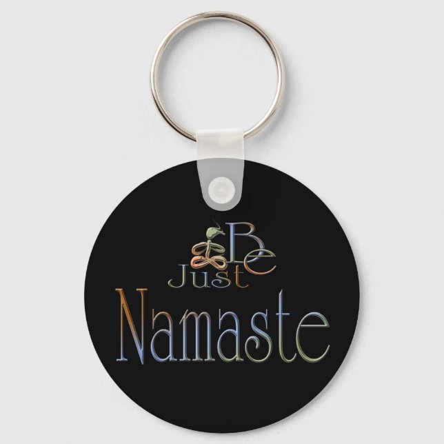 Namaste Keychain (Front)