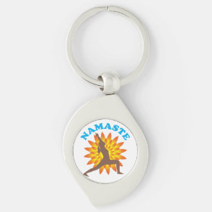Namaste Keychain