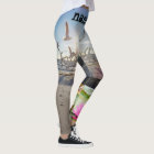 namaste' lotus beach yoga leggings