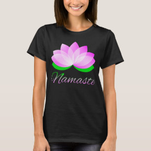 Namaste Lotus Flower T-Shirt