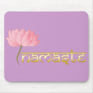 Namaste Lotus Mousepad