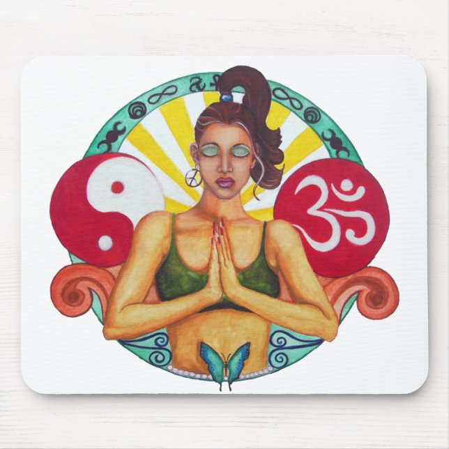 Namaste Mouse Pad (Front)