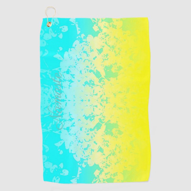 Namaste Nirvana Golf Towel (Front)