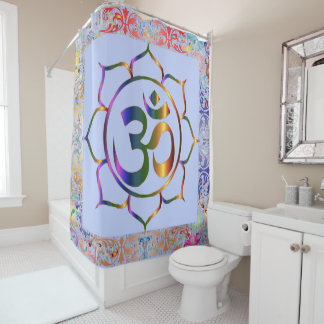 Namaste Om Lotus Rainbow Vintage