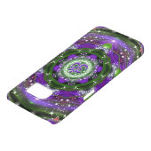 Namaste Purple and Green Mandala Case-Mate Samsung Galaxy Case (Bottom)