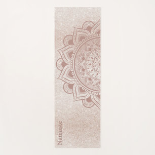 Namaste Quote Text Om Yogi Practice Studio Centre Yoga Mat
