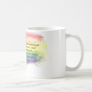 Namaste Rainbow Coffee Mug