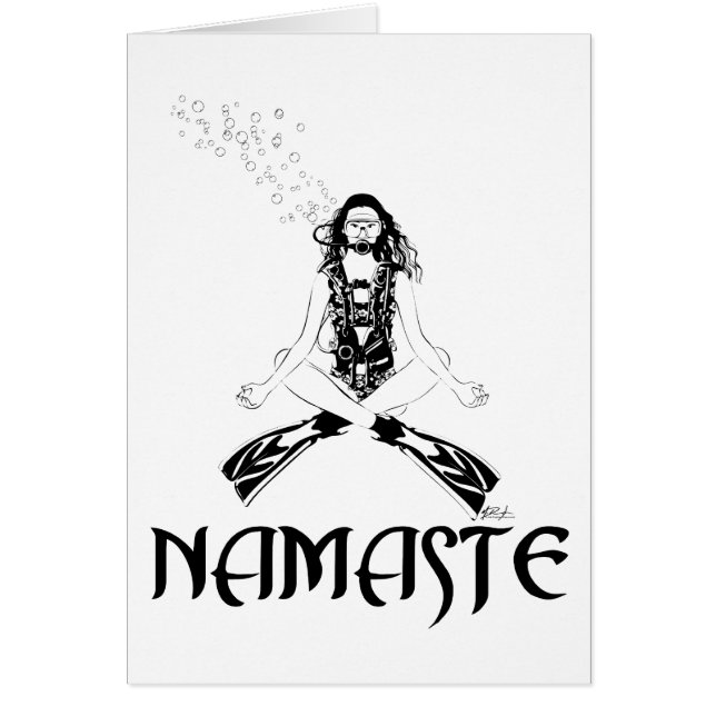 Namaste Scuba Yoga (Front)