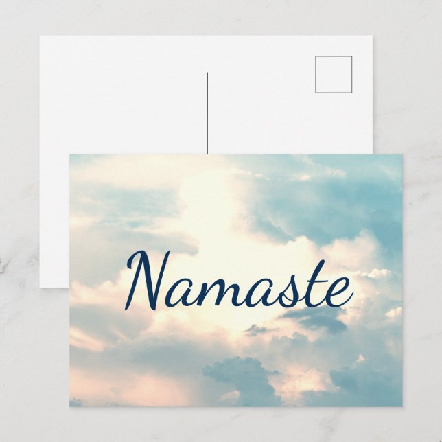 Namaste Sky Scene Postcard (Front/Back)