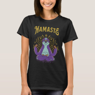Namaste Sloth Yoga Meditation and Cute Workout Gr T-Shirt
