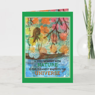 Namaste Thinking of You Greeting Card