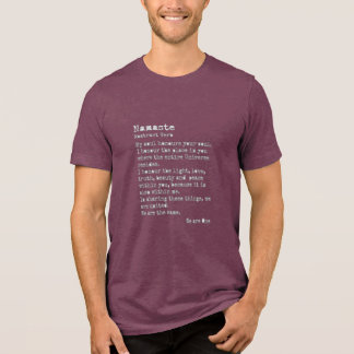 Namaste:  Tri-Blend shirt