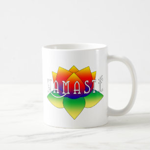 Namaste Vivid Lotus Yoga Mug