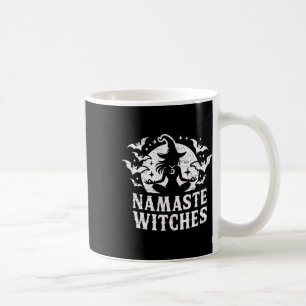 Namaste Witches Yoga Halloween Meditation  Coffee Mug