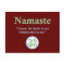 Namaste - with quote and Om symbol