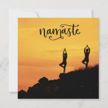 Namaste Woman  Modern Spiritual Meditation Yoga 