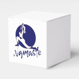 Namaste, yoga favor box
