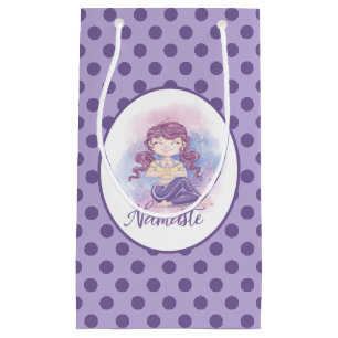 Namaste Yoga Girl Gift Bag
