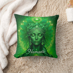 Namaste, Yoga, Meditation, Peace, Respect Throw Pillow