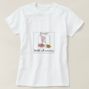 namaste yoga méditation T-shirt féminin