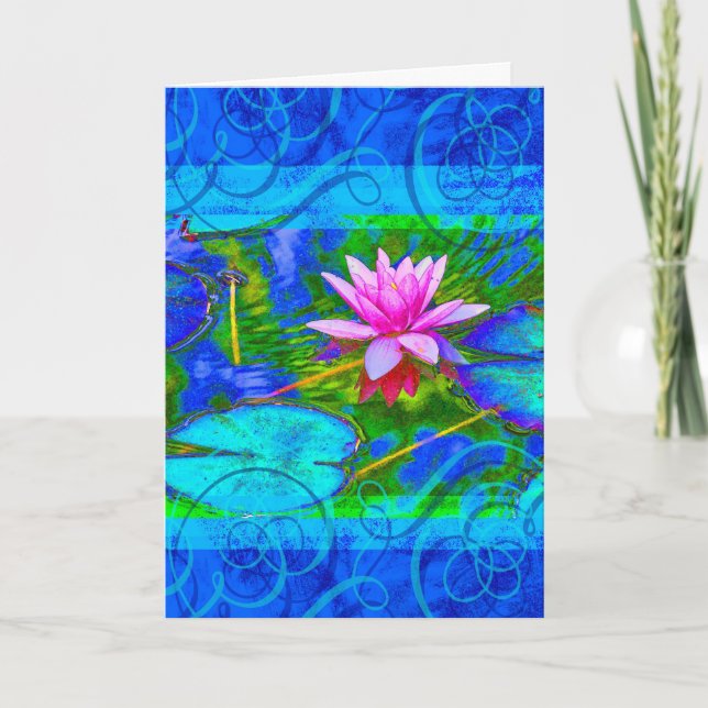 Namaste Yoga Thank You Elegant Lotus Blossom (Front)