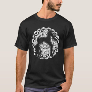 Namaste Yogi Spiritual Mediation Zen Buddhism Mand T-Shirt