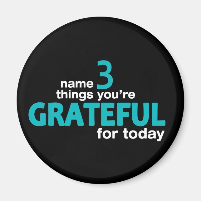 Name 3 Things... Collection Magnet (Front)