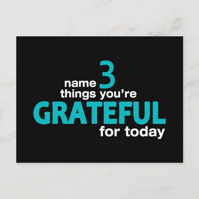 Name 3 Things... Collection Postcard (Front)