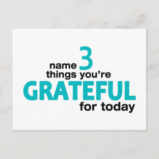 Name 3 Things... Product Line Postcard