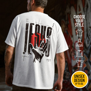 Name above all Name Jesus grunge modern streetwear T-Shirt