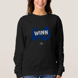 Name and Number Cole Winn Texas Baseball MLBPA Sweatshirt