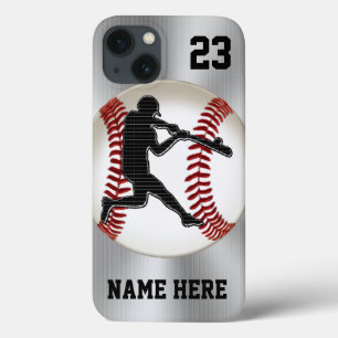 NAME and NUMBER iPhone Baseball Cases Tough
