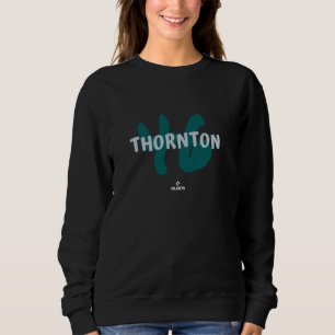 Name and Number Trent Thornton Seattle Baseball ML Sweatshirt