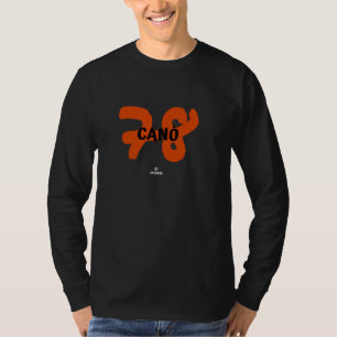 Name and Number Yennier Cano Baltimore Baseball ML T-Shirt