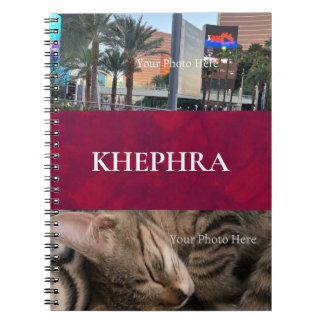 Name and Photo Collage Notebook