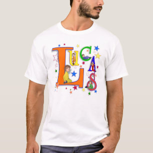 Name Art - "Lucas" t-shirt