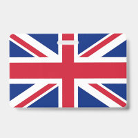 Name Badge with flag of United Kingdom