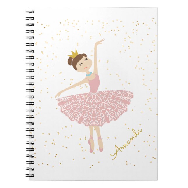 name ballerina  notebook (Front)
