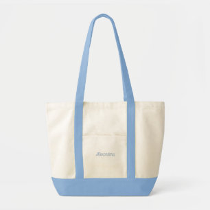 Name Blue Bachelorette Goody  Tote Bag