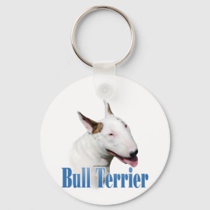 Name Bull Terrier Keychain