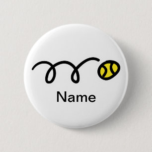 Name button for tennis players